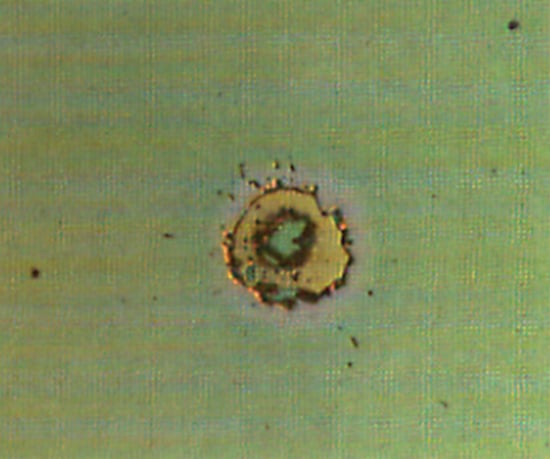 Coating Failure due to Coating Defect