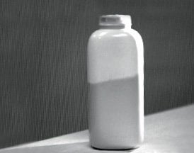 SWIR Imaging of Baby Powder Bottle