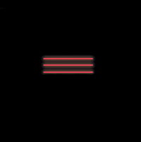 Multi-Line Red Laser Diffraction Pattern