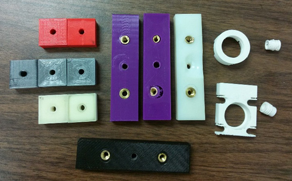 3D printed mechanics used for prototyping