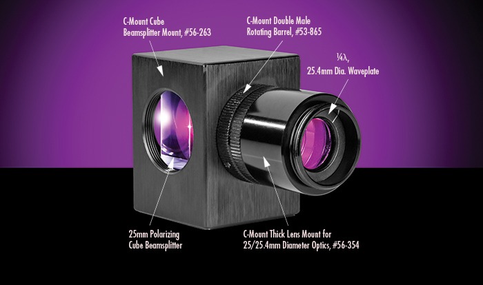 A Cost Effective Optical Isolator Built from Off-the-Shelf Components