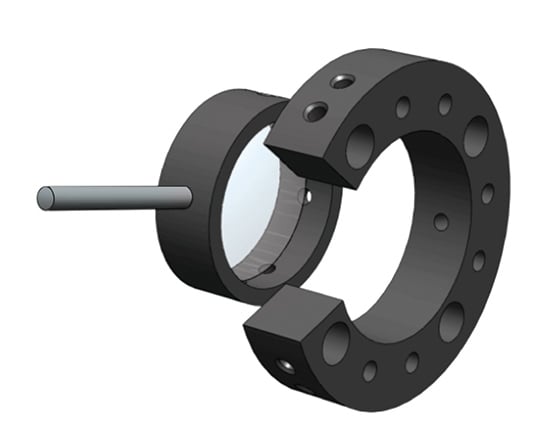 Illustration of Optical Cage System Interchangeable Optical Mount